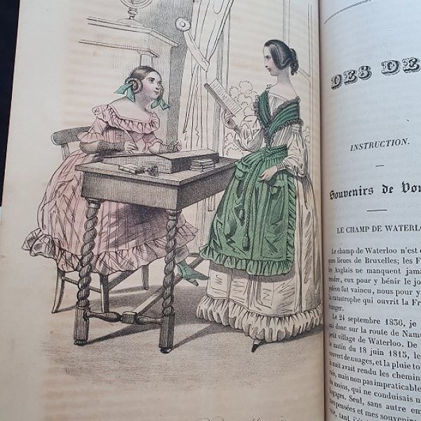 Damenzeitung gebunden 1839
