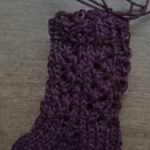 Puppenstrümpfe handgestrickt