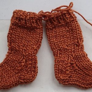Puppenstrümpfe handgestrickt