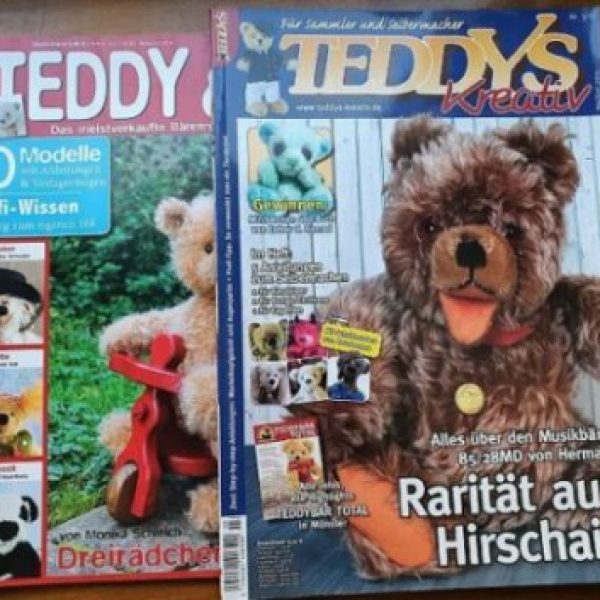 10 Verschiedene Zeitschriften Puppen,Teddys u.s.w