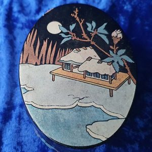 Alte Tchibo Blechdose Oval