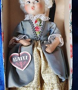 Alte Lilli Baitz Puppe original Karton