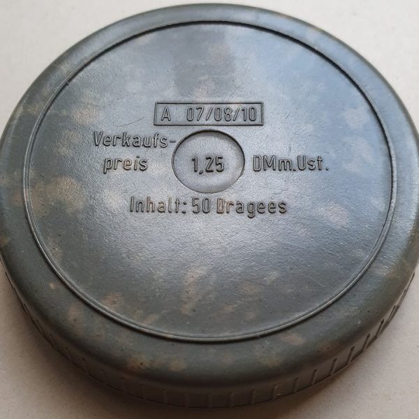 alte Bakalitdose - DDR-Dose