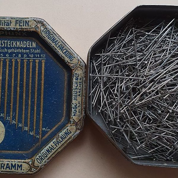 antike Stecknadeldose