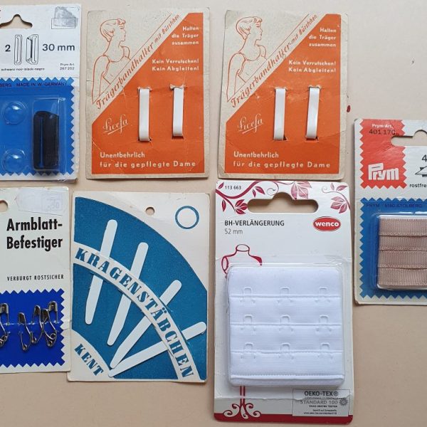 alte Kurzwarenartikel