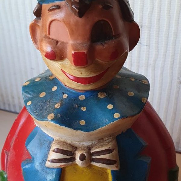 70er Jahre altes Stehaufmännchen Clown