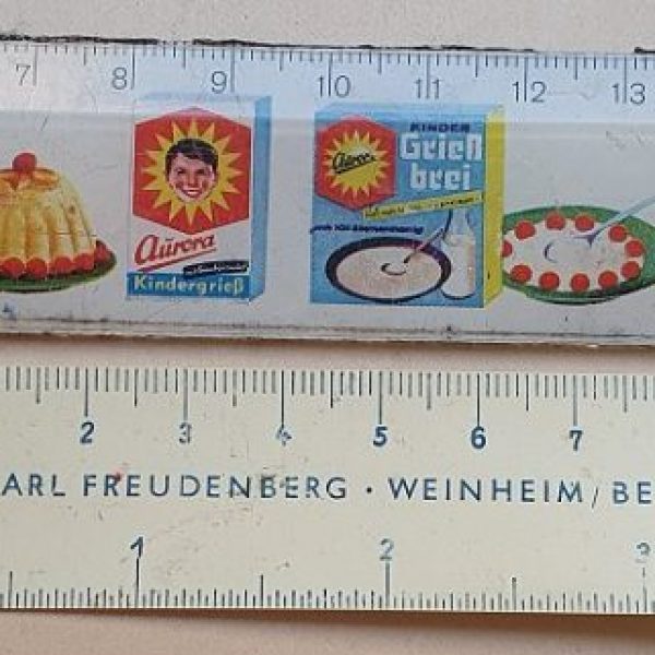 Werbelineal Backzubehör und Celluloidlineal